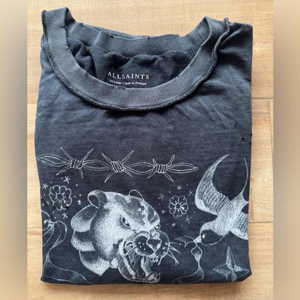 Black Graphic T-Shirt